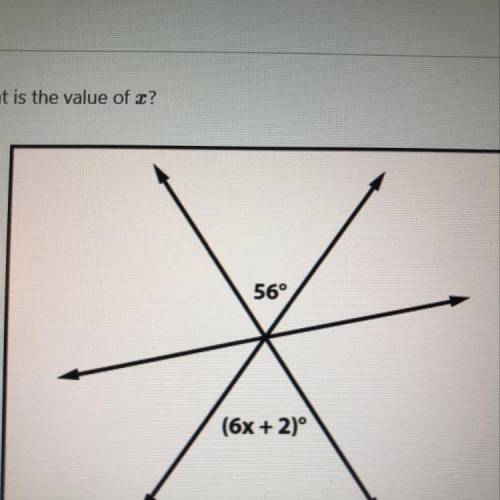 How do I find the value of x?