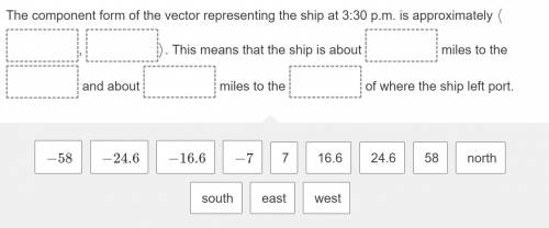 Please Help!!

A ship leaves port at noon at a bearing of 293°. The ship’s average rate of speed o