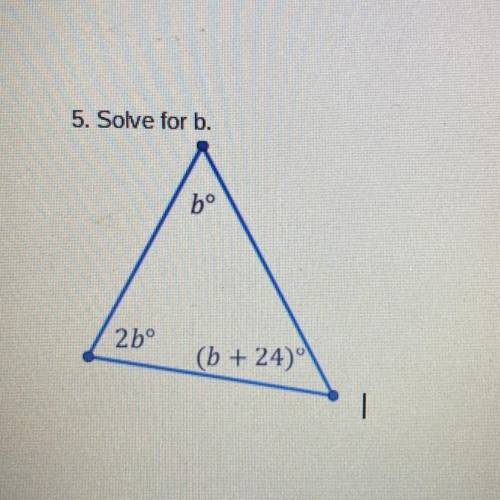 Solve for b 
(PLZ HELP ASAP!!)
