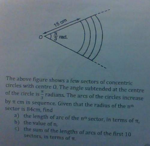 This is a question from ARITHMETIC AND GEOMETRIC PROGRESSION. Please help me solve this question :)