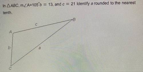 Identify a rounded to the nearest tenth. Please explain!!!