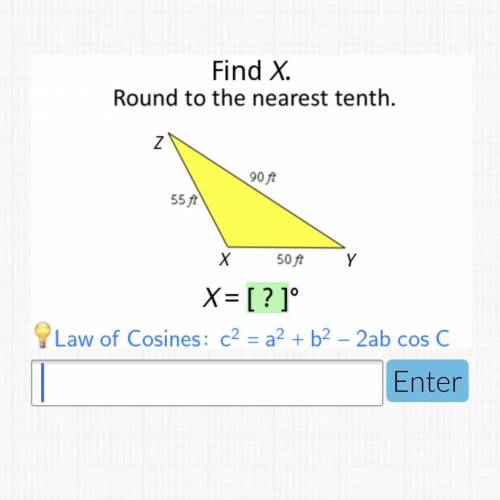 Find x round to the nearest tenth. 25 points and marking the brainlist