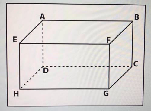 Use the following image to find the segments AB,DC,GC,AE

Plane AED,EFG,AEF- your answers for this