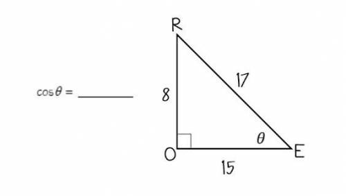 PLEASE HELP!! On This Review Question! Use triangle ROE to find the following. Leave the answer in