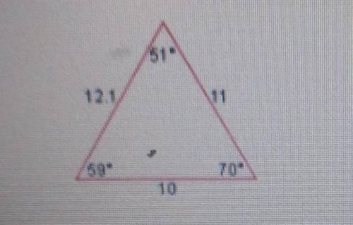 Classify the following triangle check all that apply

A.ScaleneB.EquilateralC.IsoscelesD.ObtuseE.R