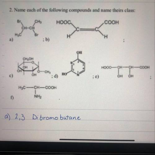 Name these Chemical compounds