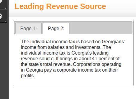 Georgia's leading source of revenue brings in more money than sales and fuel taxes combined. three