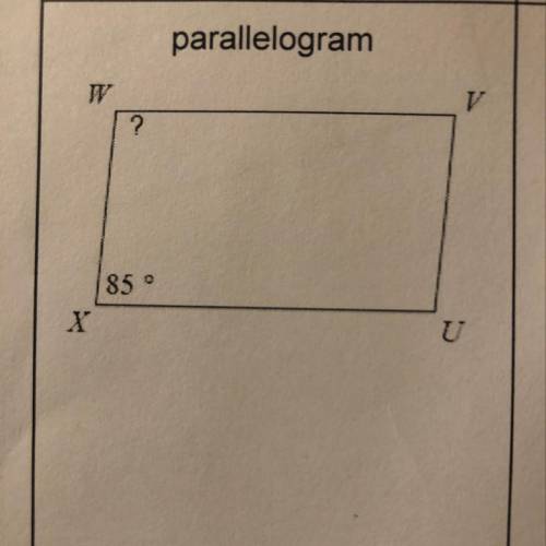 Solve for the missing angle : show your work