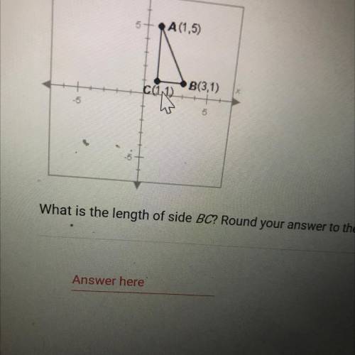 What is the length of side BC? Round your answer to the nearest tenth.