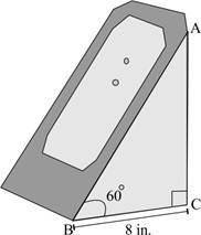 PLS HELP ASAP WILL DO ANYTHING The picture below shows a right-triangle-shaped charging stand for a