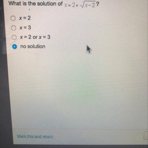 What is the solution