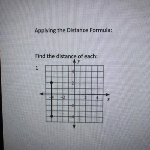 Find distance of each
