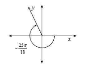 Find the reference angle of the following angles: