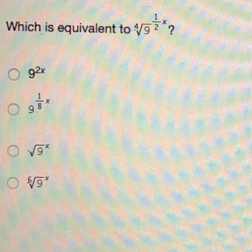 Which is equivalent to 4V91/2