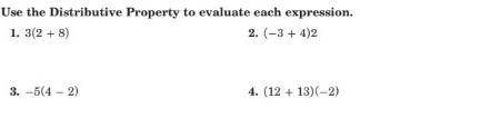 Please answer (-3+4)2 and another one is -5(4-2) I need answers to both pleaseee