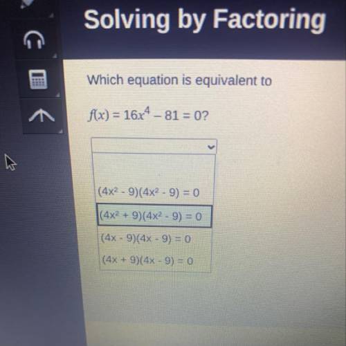 Which equation is equivalent