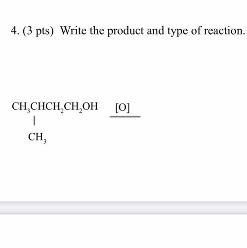 What’s the product of the reaction?