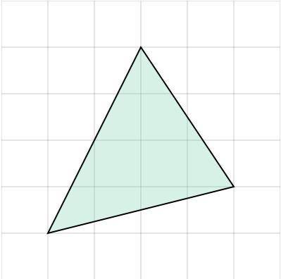 WILL MARK BRAINLIST find the area of the triangle below _____units squared