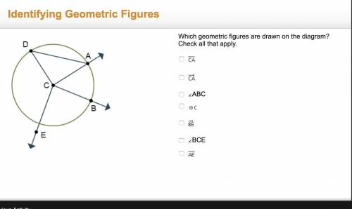 Which geometric figures are drawn on the diagram