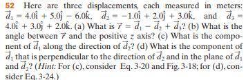 Physics vectors question
