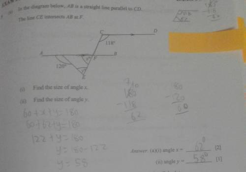Please help me! Tell me if the answer is correct.