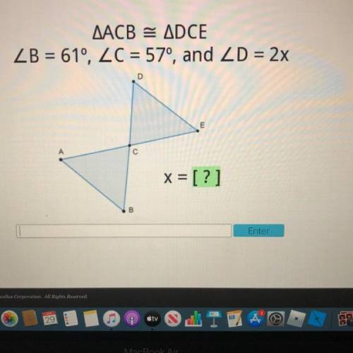 Solve for x
please help !!