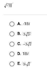 GIVING BRAINLIEST TO CORRECT ANSWER! which choice is equivalent to the expression below?