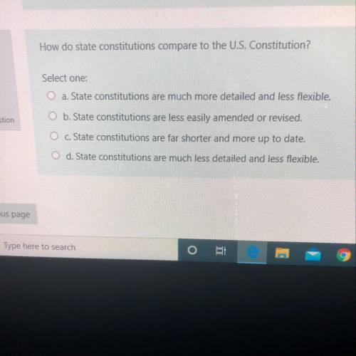 How do state constitutions compare to the U.S. Constitution?