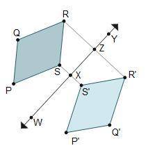 WHO ANSWERS WILL BE MARK AS BRAINLIEST The image of parallelogram PQRS after a reflection across Li