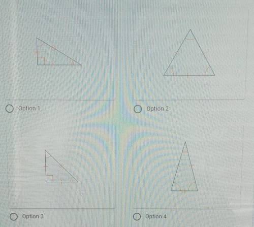 Which triangle has 3 reflectional symmetries?