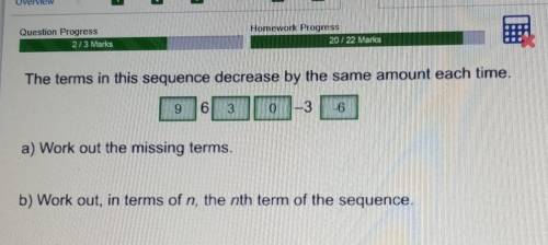 I just need the answer for b