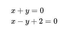 Using a sheet of graph paper, solve the following system of equations graphically. Be sure to show