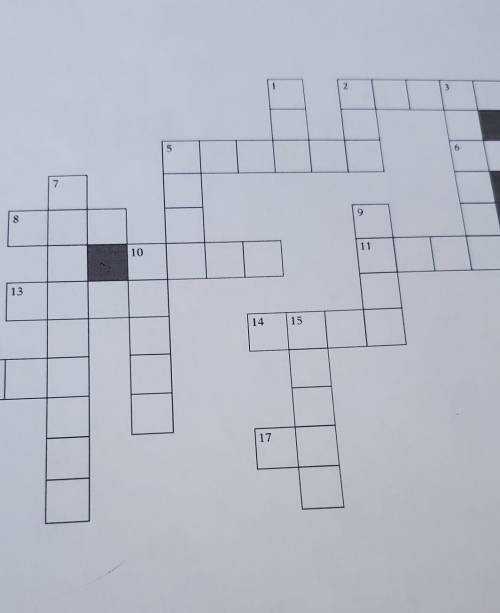 (PARTS OF SPEECH)

Fill in the correct letters within the crossword puzzle. Here are the two sente