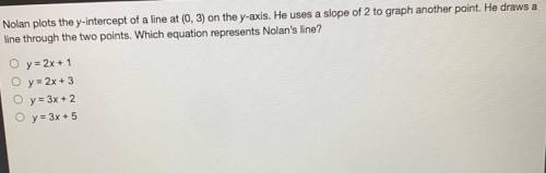 I need help with this question on which equation .
