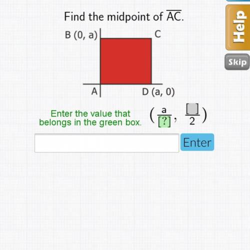 Find the midpoint of AC