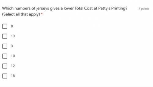 QUESTION 2 - Part C) Kyle is ready to place an order with Patty's Printing when he hears that a new