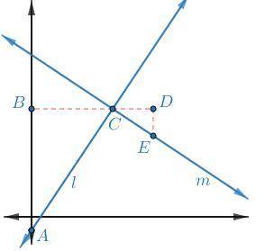 PLEASE HELP !! Use the diagram and given information to answer the question.

Given: △ABC∼△CDE BC