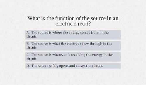 Could someone help and clarify which would be the best answer. I believe the answer could be A, bit