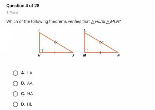 Which of the following theorems verifies that HIJ MLN?