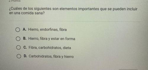 Help with spanish asap thanks!