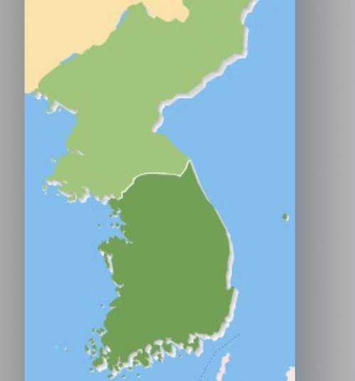 ((Please help asap))
Use the map of Korea below to a