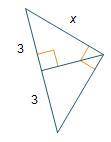 ASAP... What is the value of x?

a.) 1/3 √2 units b.) 1/2 √3 units c.)2 √3 units d.)3 √2 units
