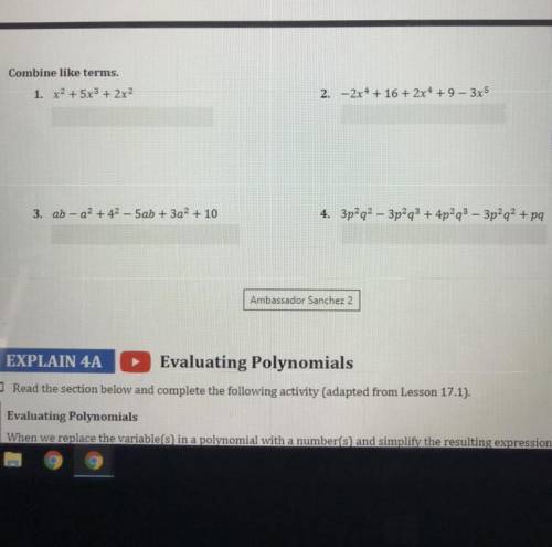 I need help on algebra