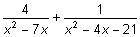 Brainliest to correct answer!! What is the least common denominator of the rational expressions bel