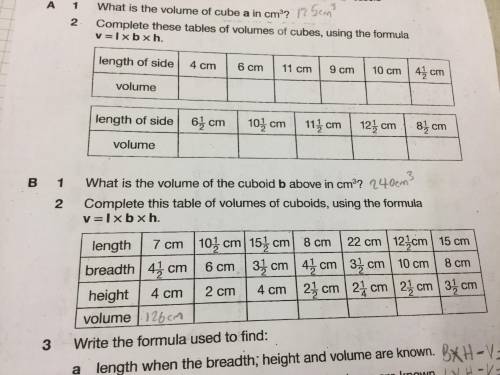 So I don’t really understand this so yeh pls help *pic included* by the way this is volume of cubes