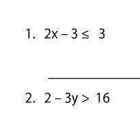 Algebra 1 worksheet inequalities