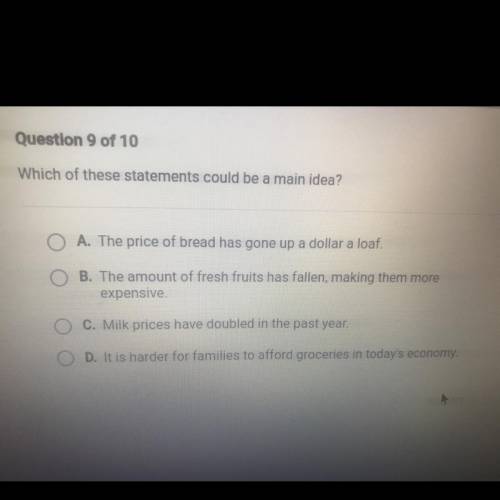 Which of the answers please ? Who say me