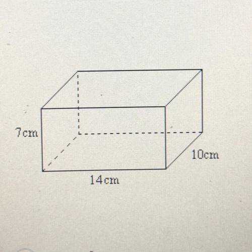 Find the surface area of the solid shown or described. If necessary, round to the nearest tenth

7