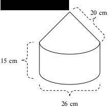Determine how many litres of water will fit inside the following container. Round answer and all ca