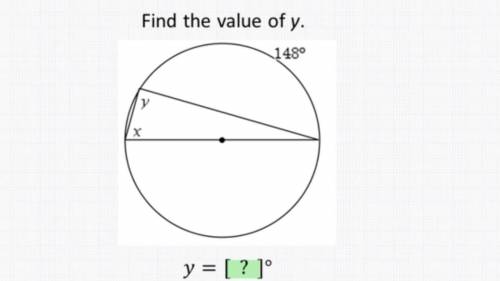 Find the value of y........
